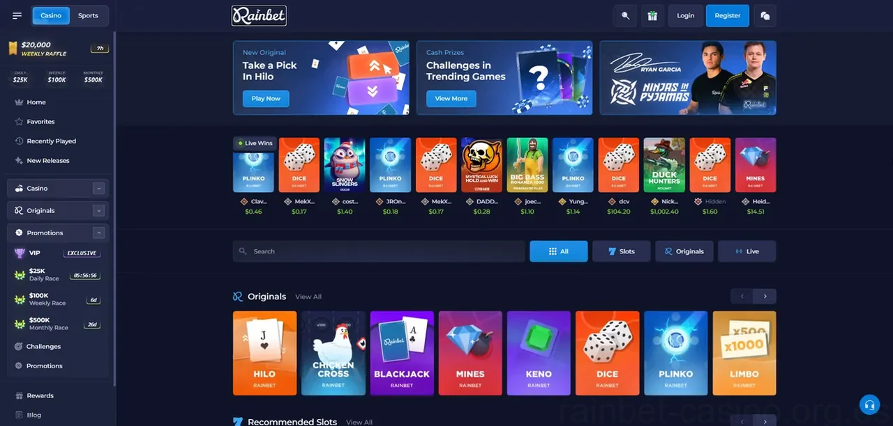 Rainbet Casino Casino